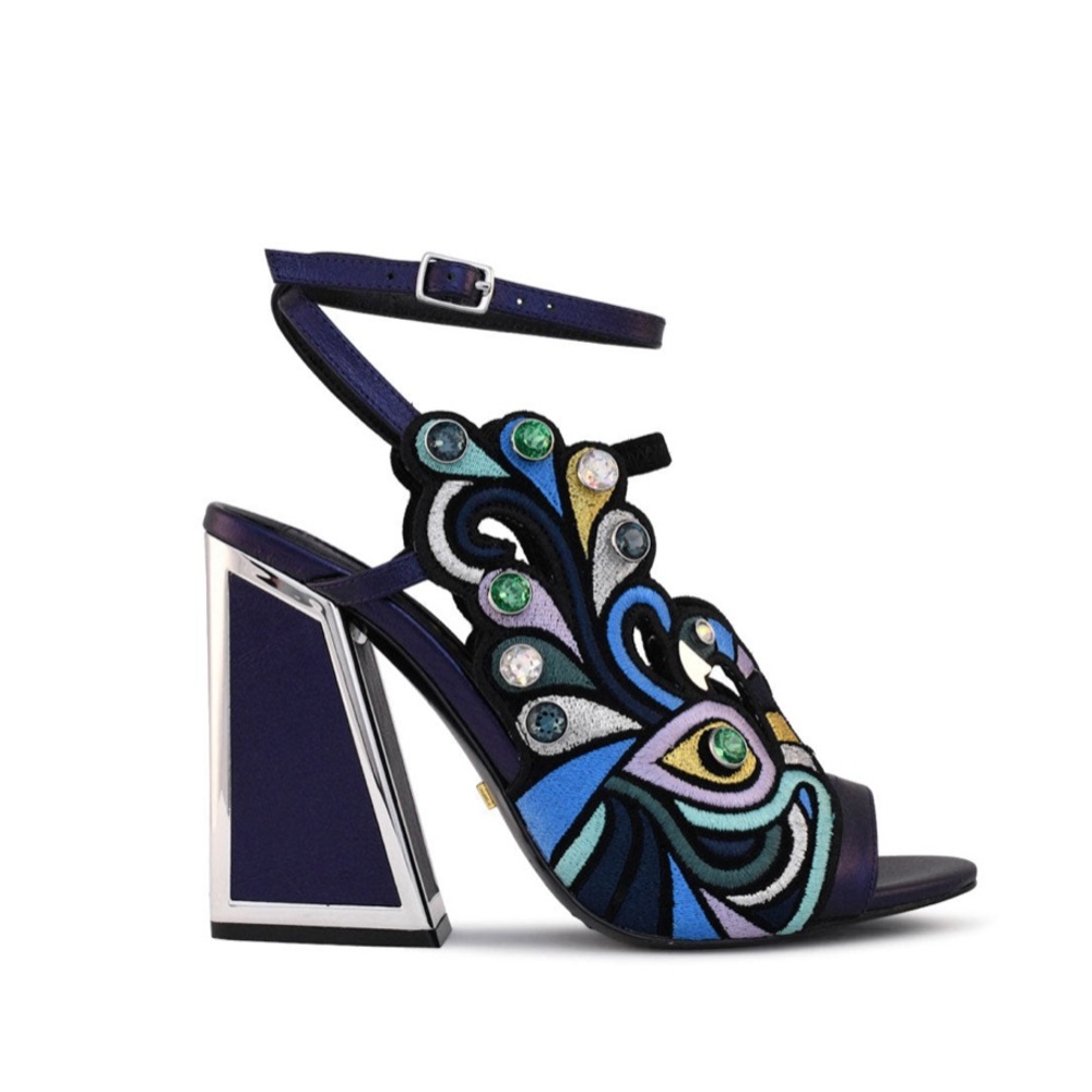 Kat Maconie Size 35 Piya Multi Colored Sandals. New In Box!